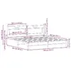 VidaXL 3325107 bed frame 3325107 Photo 10