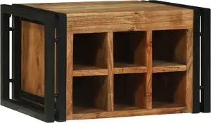Подставка для вина VidaXL, модель 4016759 — массив акации, 46×35×27,5 см