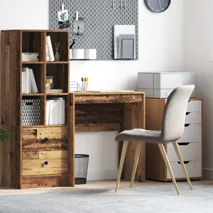 Desk VidaXL model 869384, brown, 70 x 40 cm