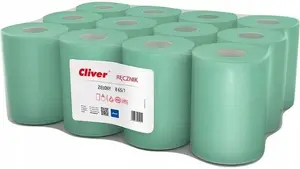 Towel Cliver Mini Green R65/1 Standard — hand towel, compact size