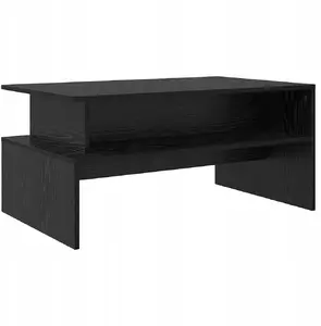 Журнальный стол VidaXL 90 x 55 x 42,5 см Черный дуб