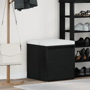 Комод VidaXL модель 862792 Черный дуб 40,5x40x40 см из древесного материала