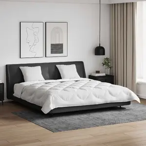 Pārvalku komplekts ar spilveniem VidaXL 3 gab. balts 260 x 220 cm mikrošķiedra