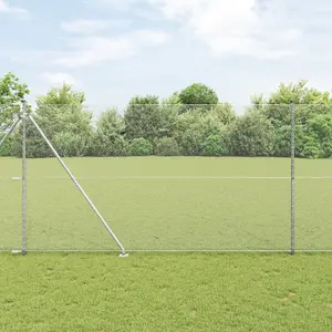 Hexagon žogs VidaXL 1,6 x 10 m, cinkots tērauda siets
