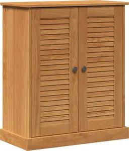 Шкаф для ванной VidaXL, модель 4019107, цвет медово-коричневый, 68 x 34 x 80 см