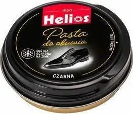 Shoe Polish Paste Politan Gosia 40 ml — black, metal tin