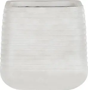 Кашпо Shumee PARIKIA 50×50×49 см белое