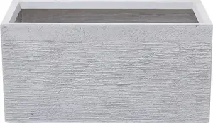 Кашпо Beliani MYRA 60 x 29 x 30 см белое