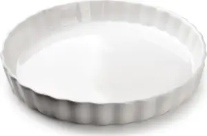 Baking Dish affek design BASIC 26 x 4 cm — tart/quiche pan, ceramic