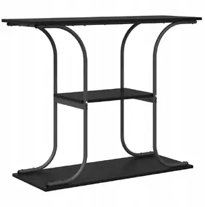 Консоль VidaXL Lumarko 101 x 35 x 80.5 см черный дуб