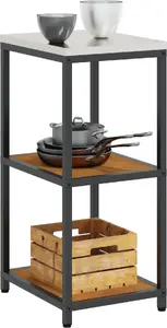 Кухонная полка для хранения VidaXL модель 874974 ржавого цвета 60×50×92 см