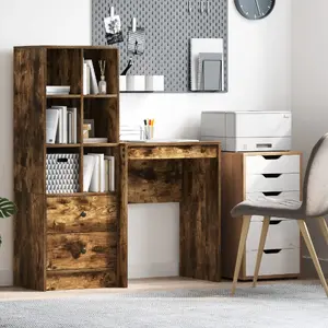 Desk VidaXL model 869374 brown 60 cm x 40 cm