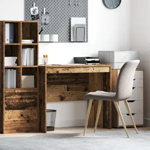 Rakstāmgalds VidaXL Brązowe 90 x 50 cm — kompakts darba virsmas galds, modelis 869440