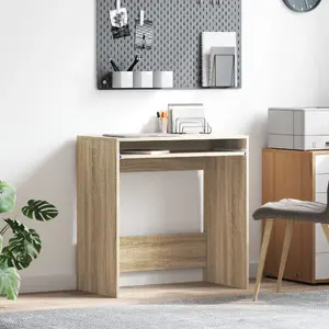 Письменный стол VidaXL Dąb Sonoma 77 см x 43 см – компактный деревянный стол