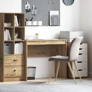 Desk VidaXL model 869401 brown 90 cm x 40 cm
