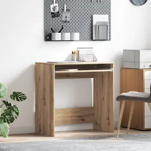 Desk VidaXL model 869521 Brown 77.5 cm x 43 cm