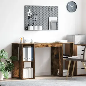 Desk VidaXL model 869502 brown 130 cm x 50.5 cm
