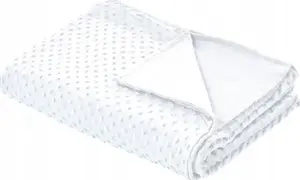 Наволочка/пододеяльник для утяжелённого одеяла Beliani CALLISTO 100 x 150 см белая