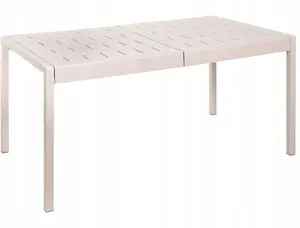 Dārza galds Beliani BARTICA 154 x 84 cm bēšs