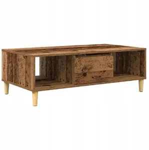 Деревянная скамья VidaXL 103,5 x 60 x 35 см - Stare drewno