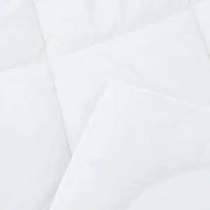 Bed set VidaXL winter duvet with pillow 3 pcs white 240 x 200 cm microfiber