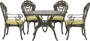 Outdoor dining set Beliani SAPRI — table and 4 chairs (model 191936)