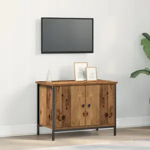 ТВ-тумба VidaXL Old Wood 60 x 35 x 45 см — деревянная тумба в стиле ретро