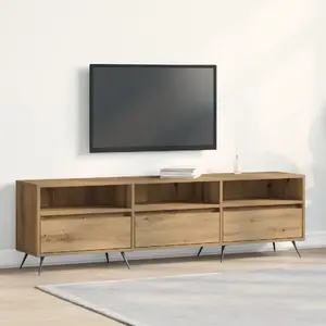 ТВ-тумба VidaXL Artisan Oak 150 x 30 x 44,5 см — медиа-консоль, древесный декор