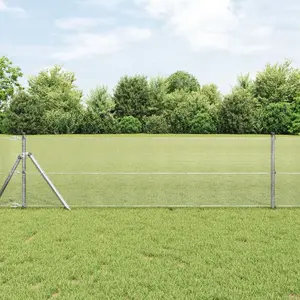 Рулон проволочного забора VidaXL Spawane 0,5 x 100 м оцинкованная сталь