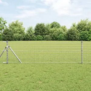 Ограждение VidaXL Euro Fence 0,6 x 25 м из оцинкованной стали