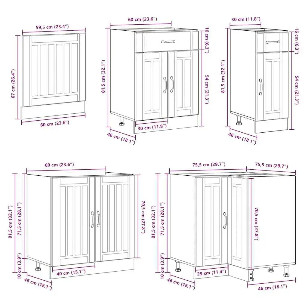 VidaXL 3314895 kitchen/dining storage cabinet 3314895 Photo 10