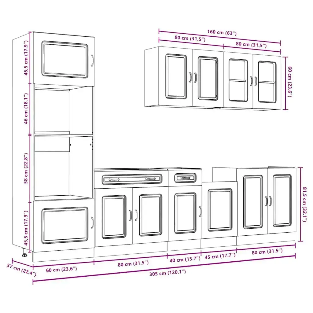 VidaXL 3314735 kitchen/dining storage cabinet 3314735 Photo 11