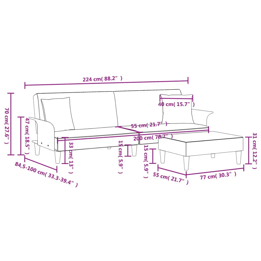 VidaXL 3216215 sofa 3216215 Photo 11