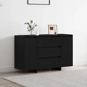 Комод VidaXL 120x41x75 см черный дуб — VidaXL модель 3333915