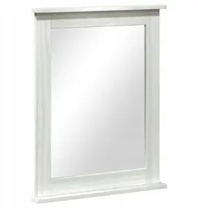 Mirror with Frame VidaXL 55.5 x 5 x 70 cm White Pine Wood
