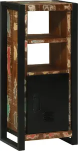 Тумба для ванной VidaXL 40x30x90 см — напольный шкаф с дверцами для хранения