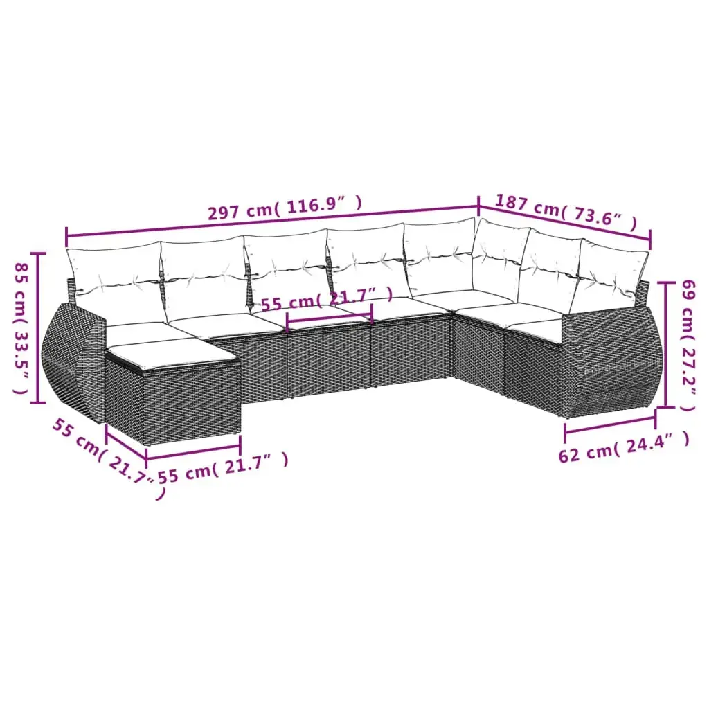 VidaXL 3221772 outdoor bench 3221772 Photo 8