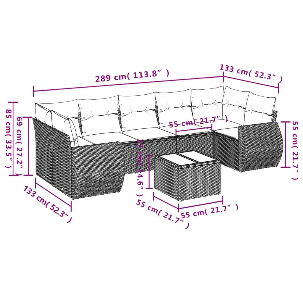 VidaXL 3221142 outdoor furniture set 3221142 Photo 8