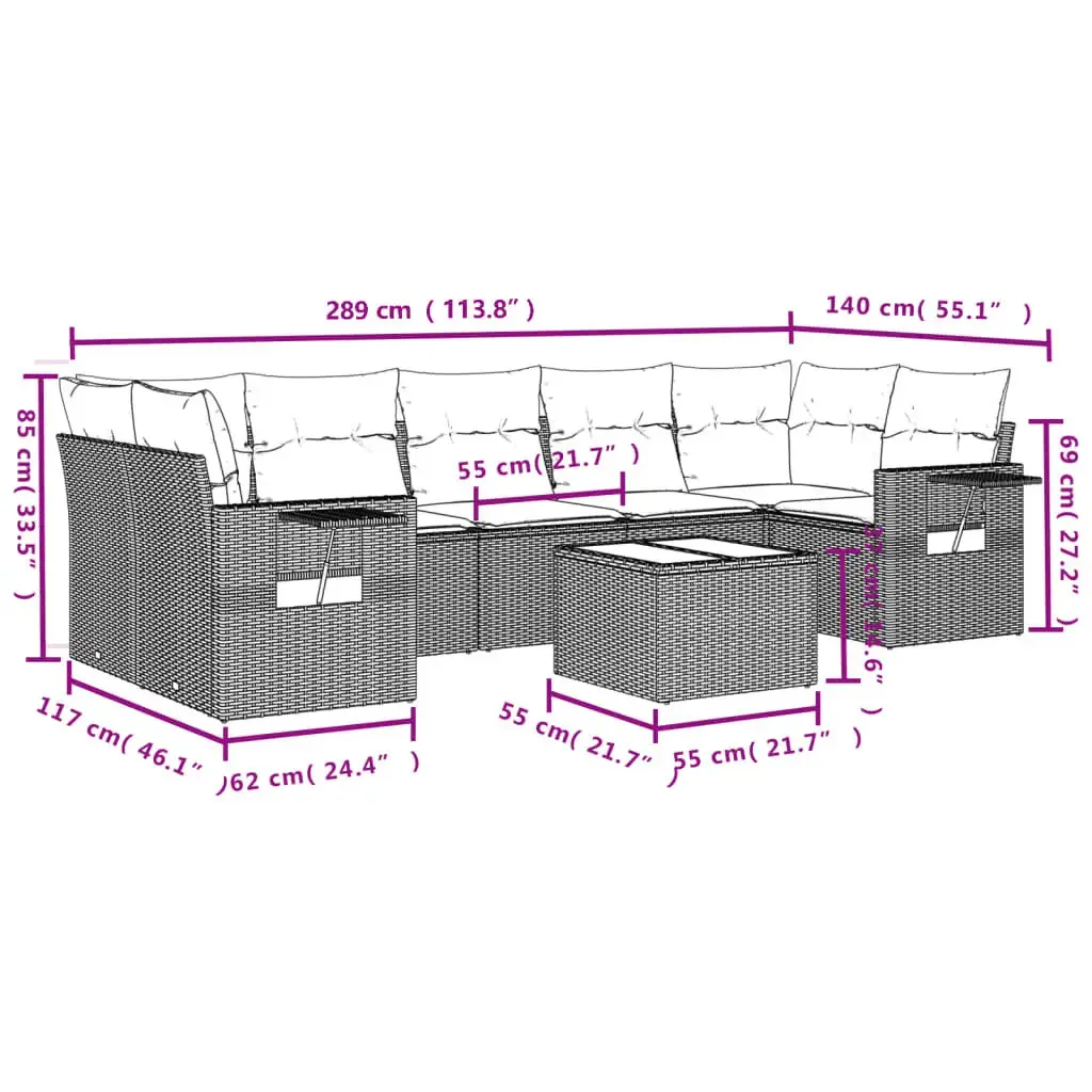 VidaXL 3252280 outdoor furniture set 3252280 Photo 3