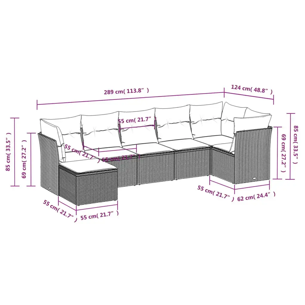 VidaXL 3249822 outdoor furniture set 3249822 Photo 3