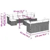 VidaXL 3218343 outdoor furniture set 3218343 Photo 8