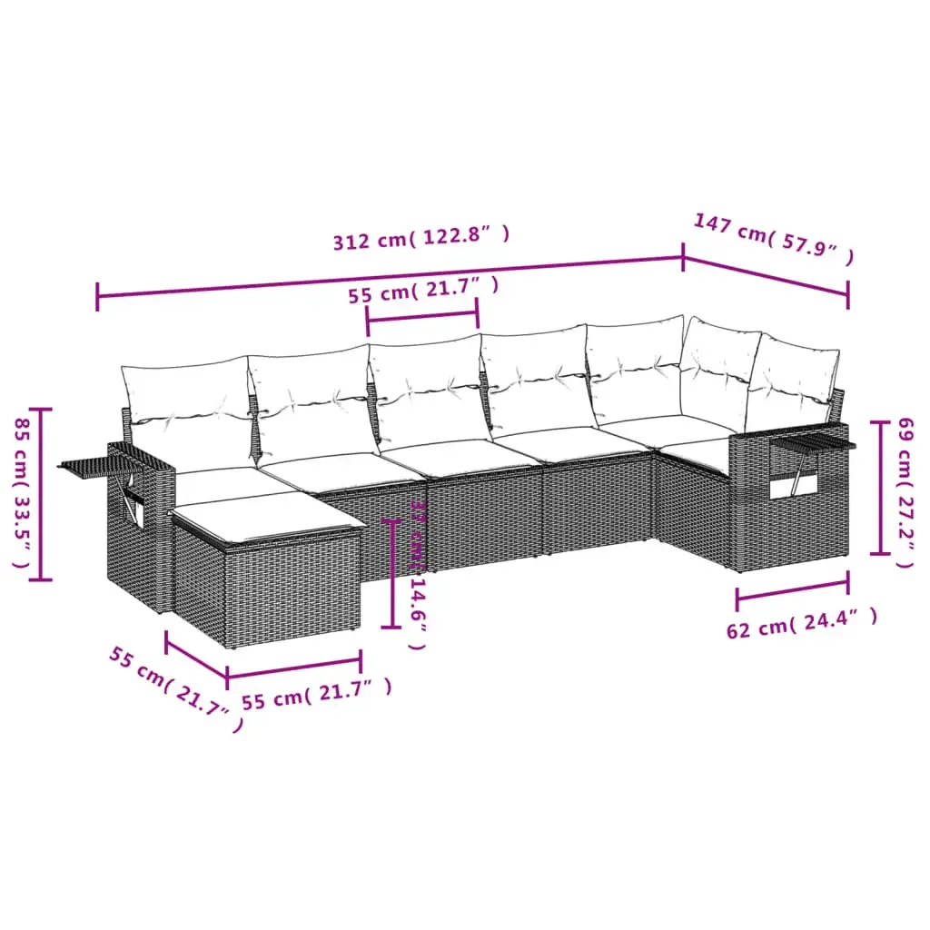 VidaXL 3220492 outdoor furniture set 3220492 Photo 9