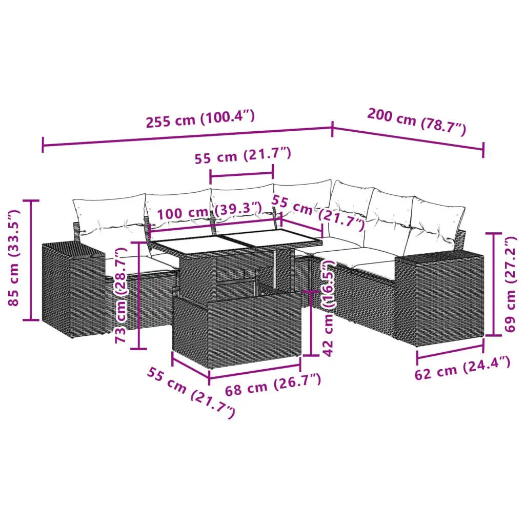 VidaXL 3269193 outdoor furniture set 3269193 Photo 10