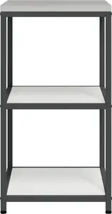 Кухонная полка для хранения VidaXL модель 874962 белая сталь 60 x 50 x 92 см
