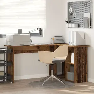 Rakstāmgalds VidaXL Brązowe 120 x 120 cm - VidaXL modelis 869296, brūnā krāsa