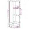 VidaXL 849162 living room bookcase 849162 Photo 9