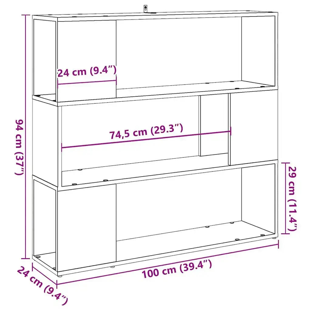 VidaXL 856742 living room bookcase 856742 Photo 9