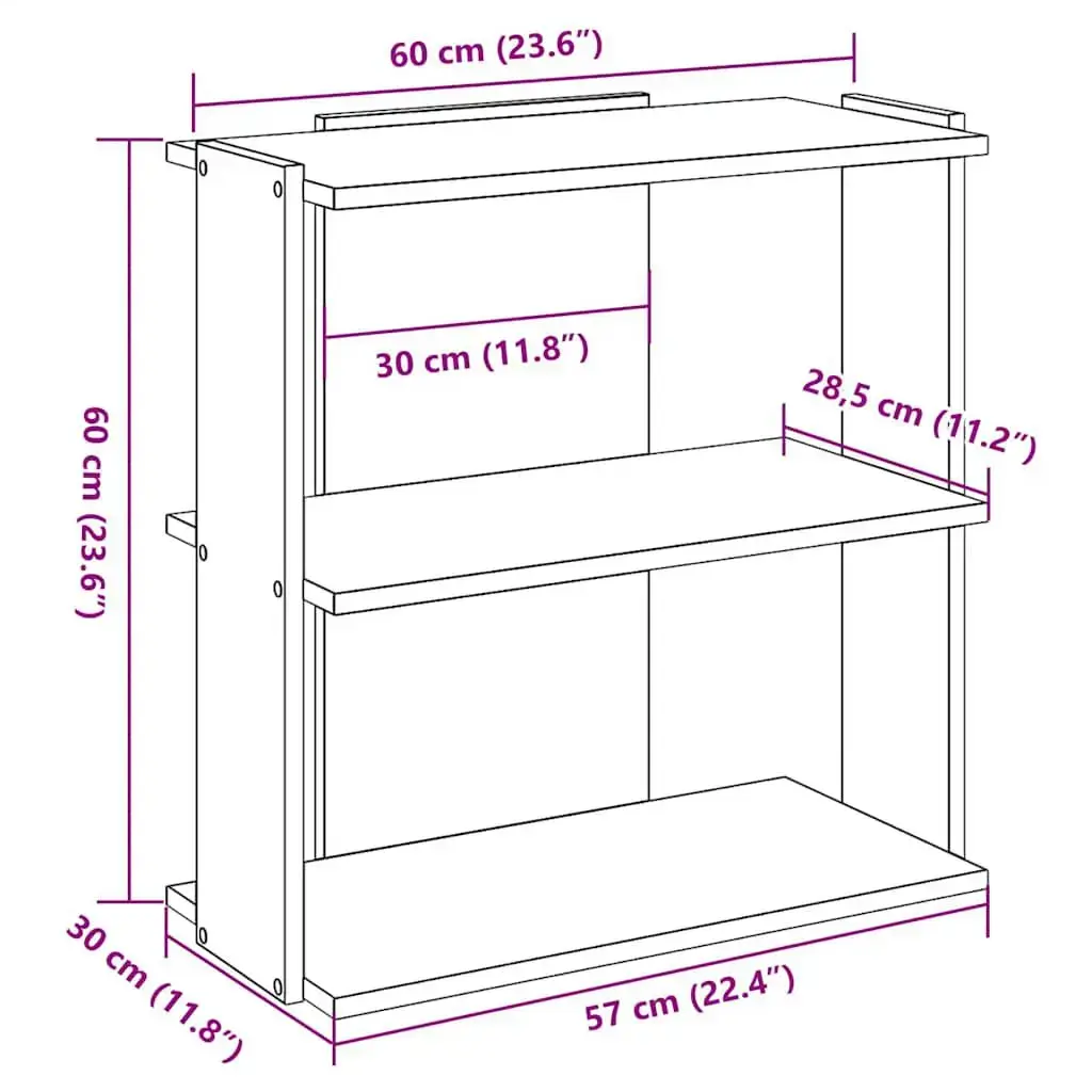 VidaXL 860250 living room bookcase 860250 Photo 9