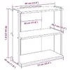 VidaXL 860250 living room bookcase 860250 Photo 9