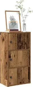 Книжная полка VidaXL Regał na książki, старое дерево, 40x24x77 см
